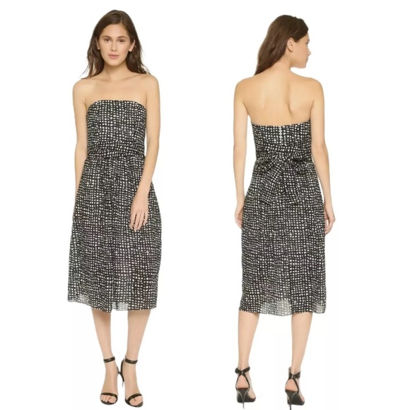 4.Collective Barcelona Dress, Black Checkered,Sleeveless Midi Dress Size 10 NWT - Picture 2 of 10